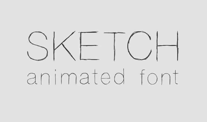 text type font typography animation ae adobe after effects template motion design project files video movie free