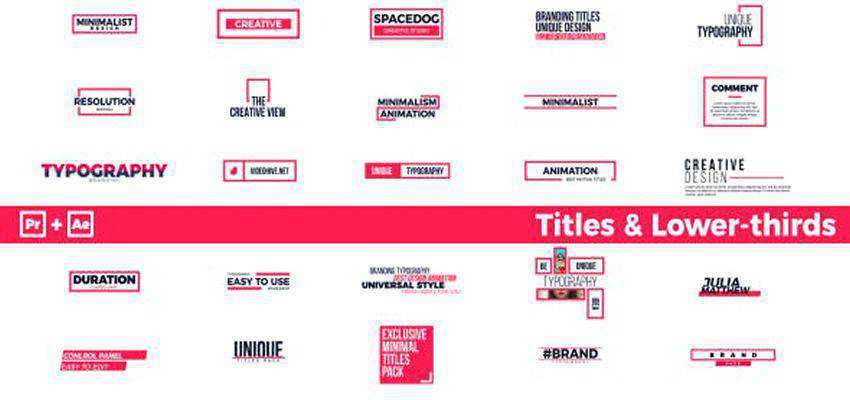 Essential Titles Template