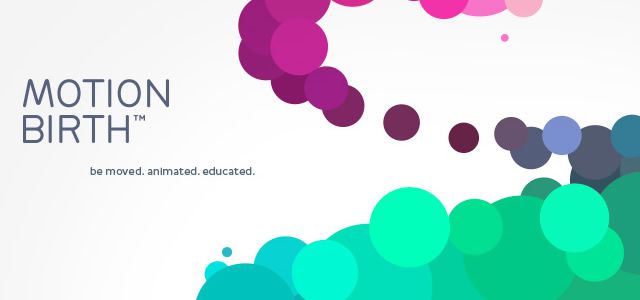 screenshot of Motion Birth colors and splash screen corporate identities