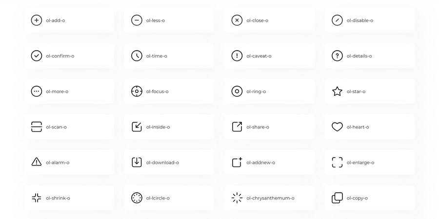 olicons