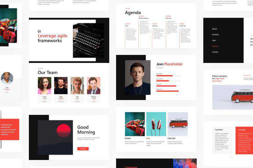 Free Glide PowerPoint Template