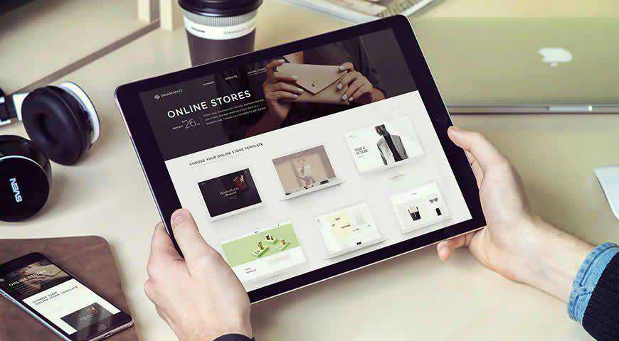 iPad Pro Photoshop PSD Mockup Template
