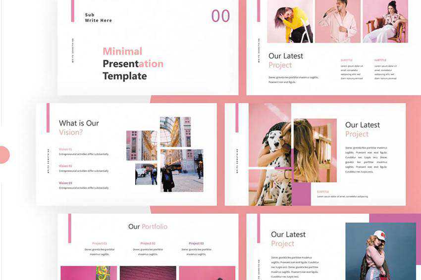 Keynote Minimal Clean Presentation Template