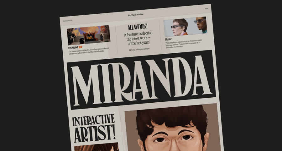 Niccolo Miranda Inspiration Web Graphic Design Portfolio