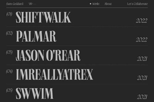 50 Creative Personal Portfolio Websites for Inspiration