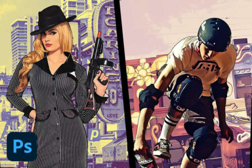 10+ Best Photoshop Actions for Comic & Cartoon Effects