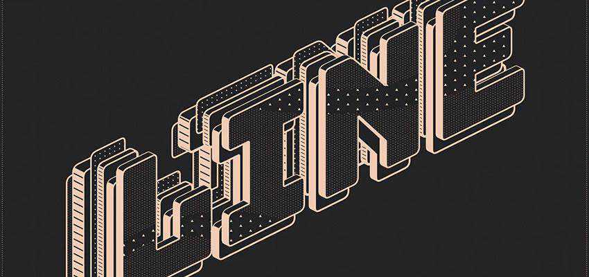 Outline Photoshop Text Effects