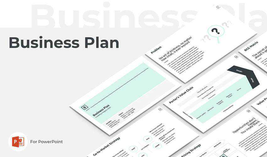 powerpoint business plan presentation template