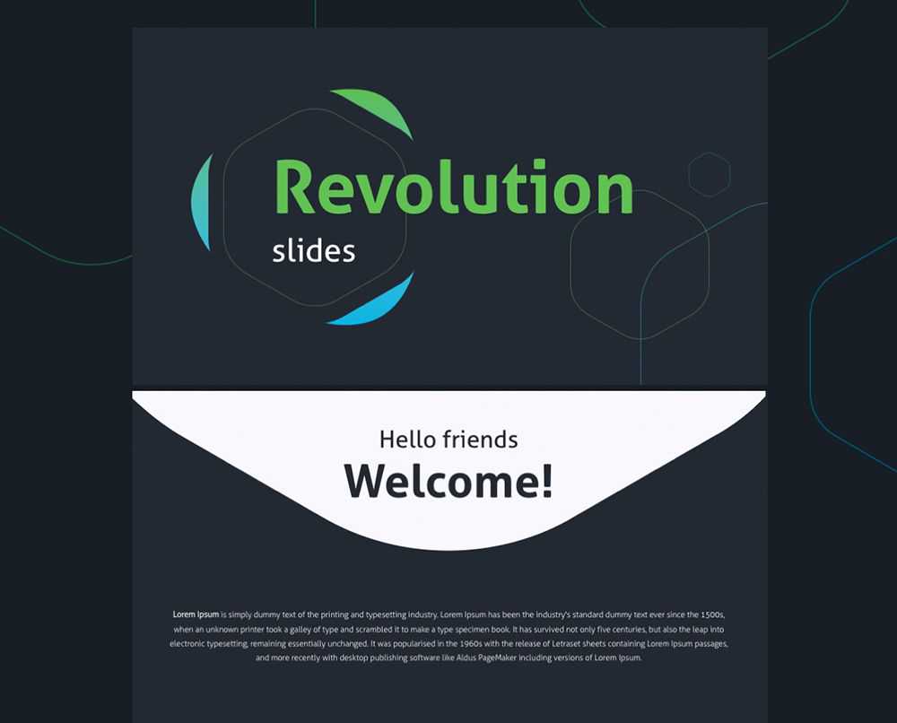 Revolution free powerpoint templates designers creatives 