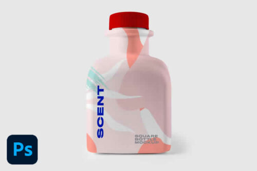25+ Best Glass Bottle Mockup Templates for 2024