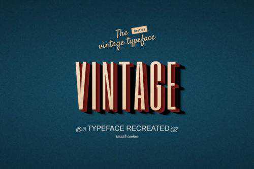 10 Amazing CSS & HTML Retro Type Effects