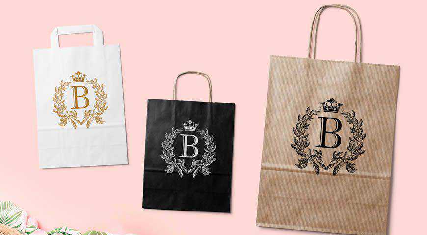 Paper Tote Bag Photoshop PSD Mockup Template
