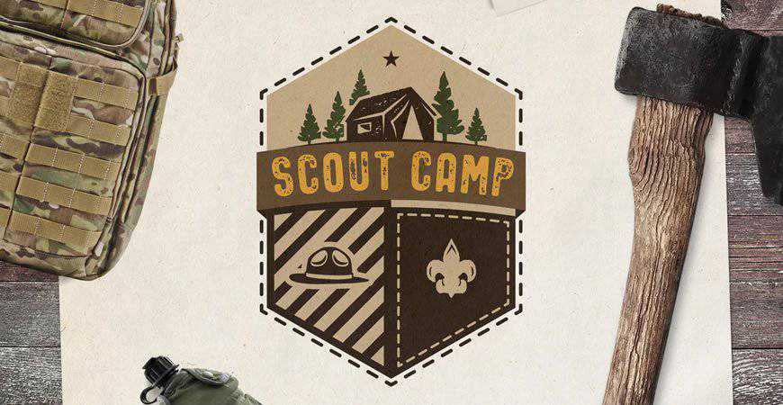 Vintage Adventure Travel Logo Template holiday vacation