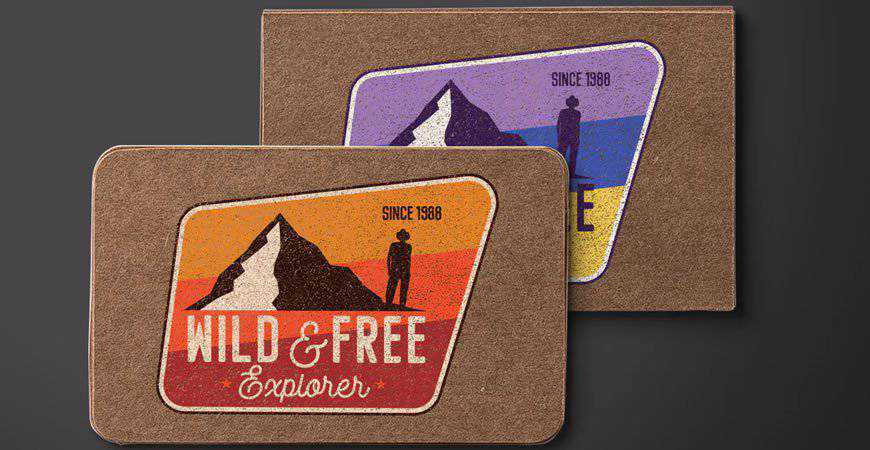 Wild Explorer Vintage Logo Patches travel holiday vacation
