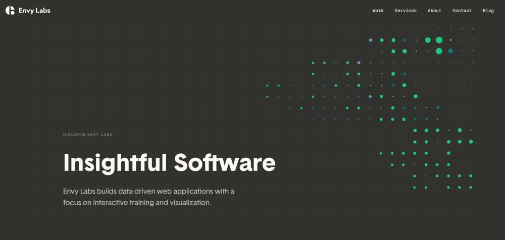 Envy Labs web design agency creative studio inspiration