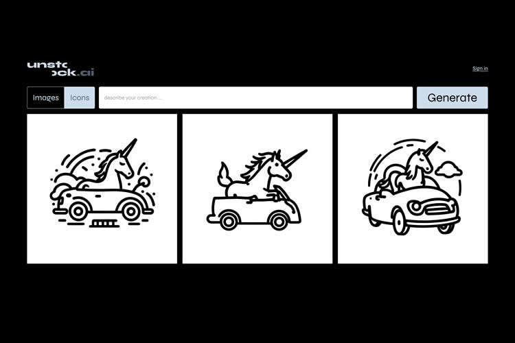 Unstock SVG Icons