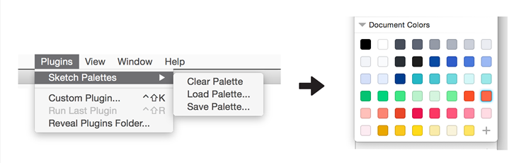 Sketch Palettes